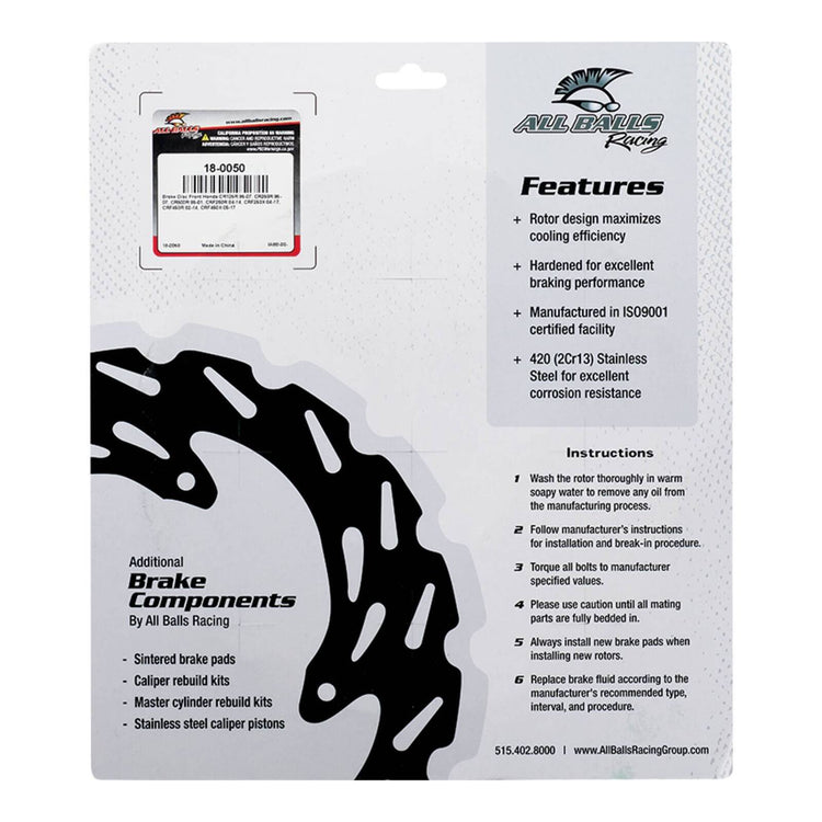 Brake Disc 18-0050