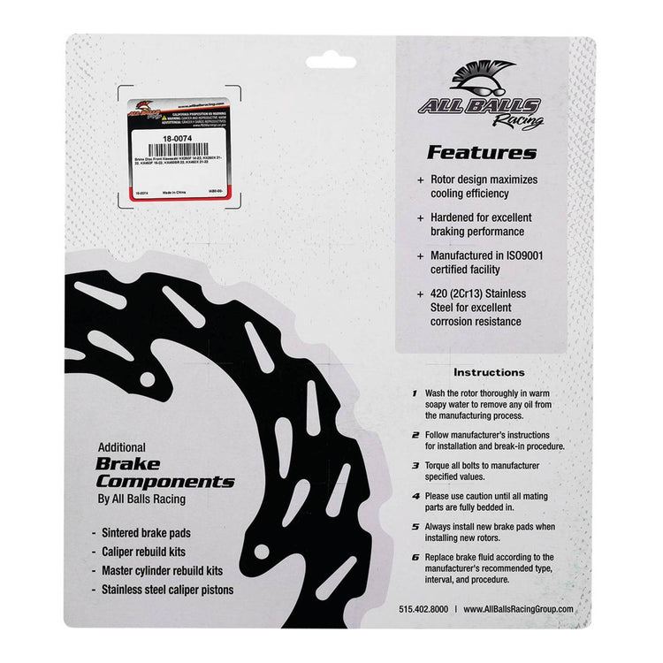 Brake Disc Front – 18-0074