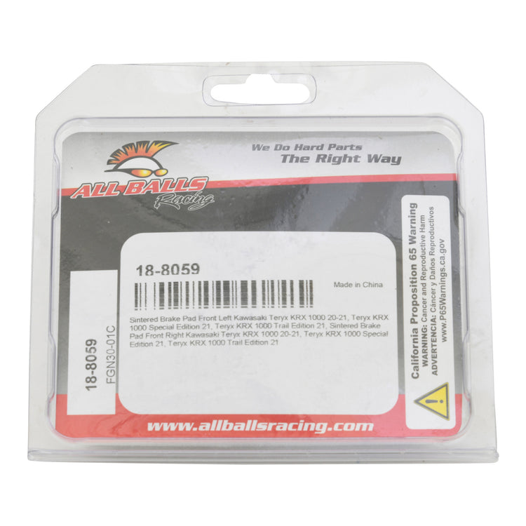 All Balls Racing Sintered Brake Pads (18-8059)