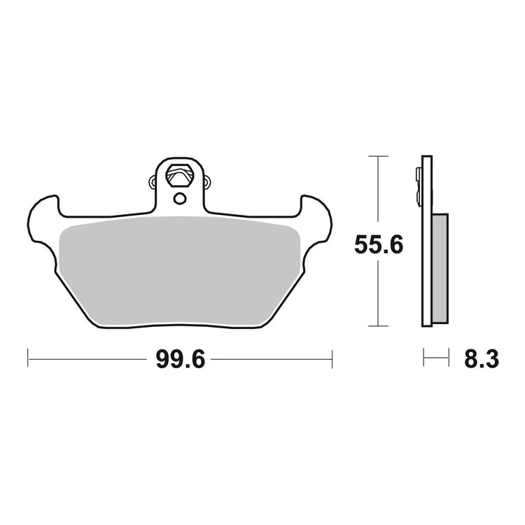 Brembo Prime Brake Pad Sinter Front 07BB22SA