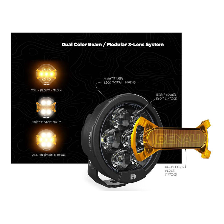 Denali D7 PRO LED Light Pod - DataDim™ Technology - Single