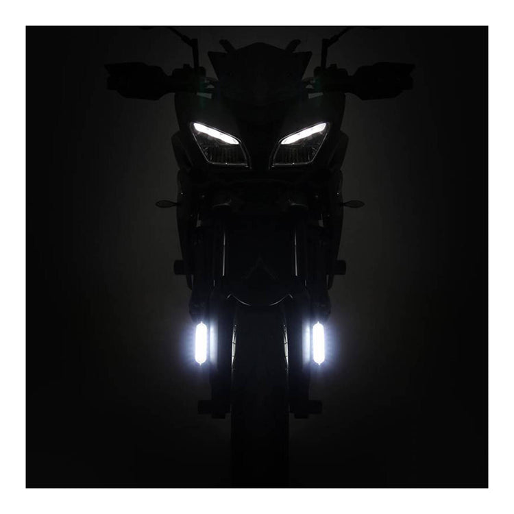 Denali DRL White Day Running Lights with Fender Mount Kit - Pair