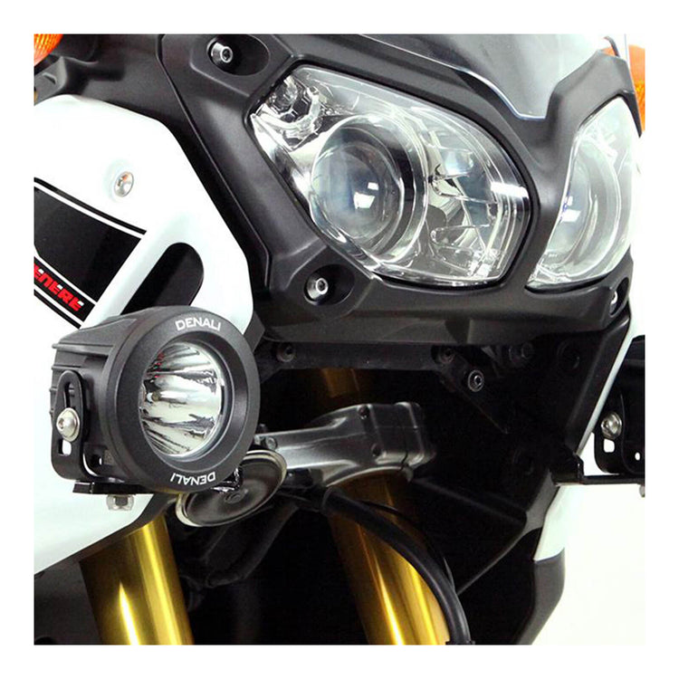 Denali Aux Light Mount Bracket - Yamaha XT1200Z Super Tenere '11