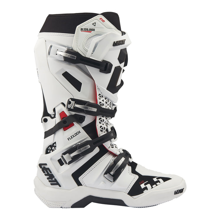 Leatt 5.5 FlexLock Boot Evo - White
