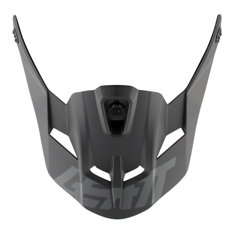 Leatt 5.5 GPX Ghost Helmet Peak - Satin Black (M-2XL)
