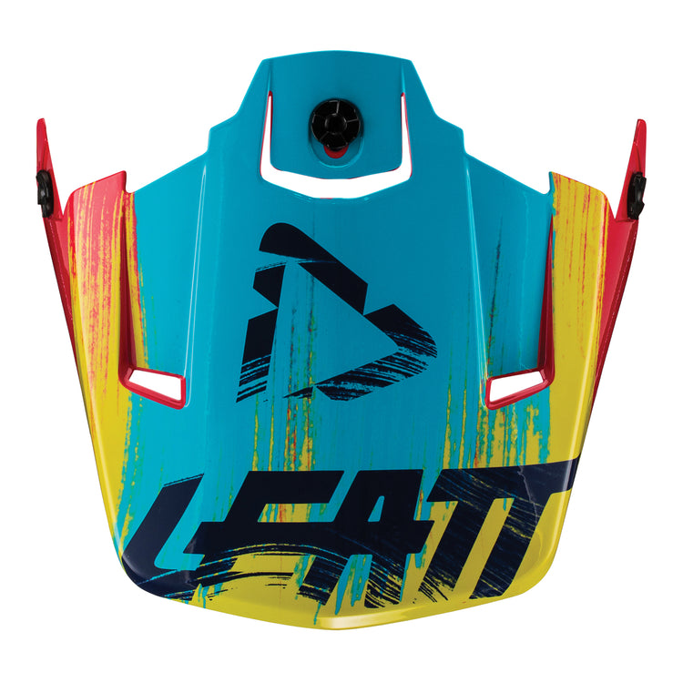 Leatt 2019.1 S/P 3.5 GPX Helmet Peak - Red / Lime (M-2XL)