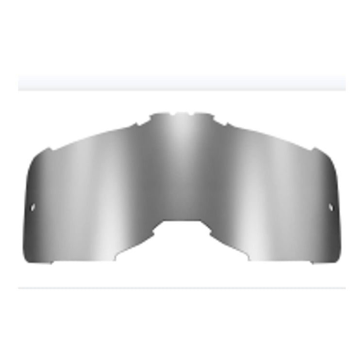 LS2 AURA GOGGLE SILVER IRIDIUM LENS