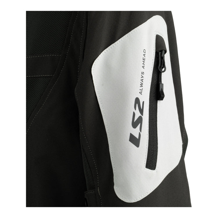 LS2 Bolton Air Man Jacket - Green / Grey