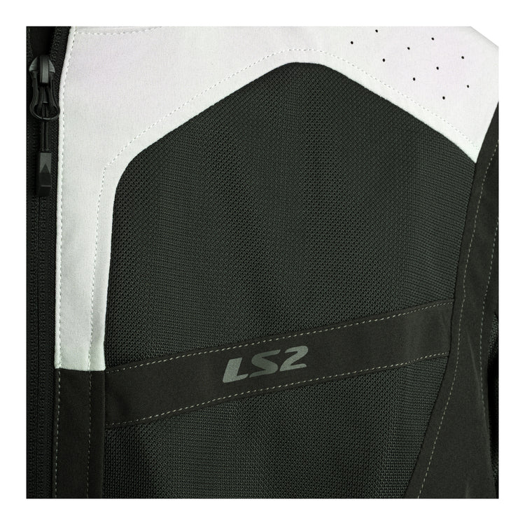 LS2 Bolton Air Man Jacket - Green / Grey
