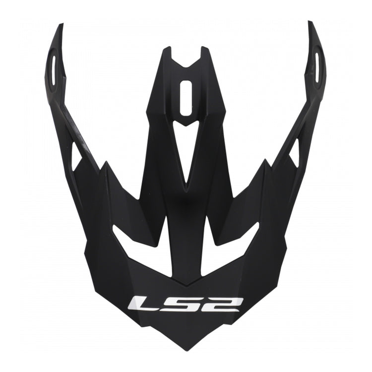 LS2 MX700 Helmet Peak - Matte Black