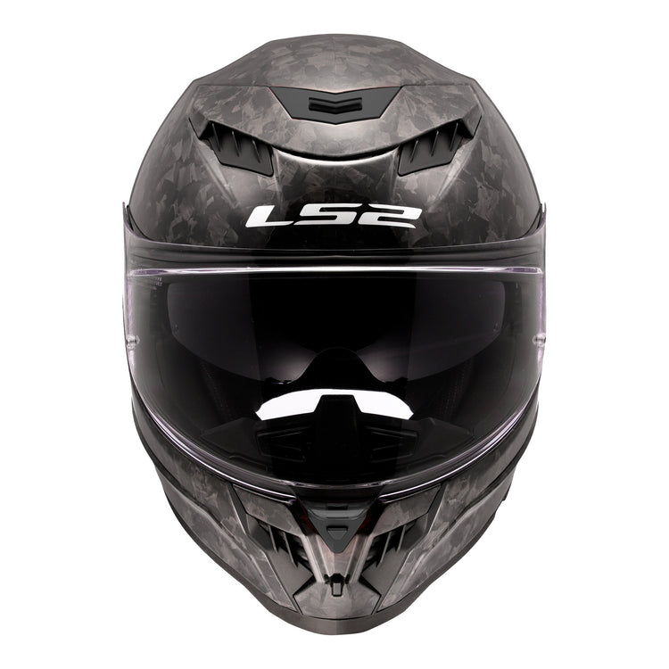 LS2 FF807 Dragon Forged Helmet - Gloss Carbon 06