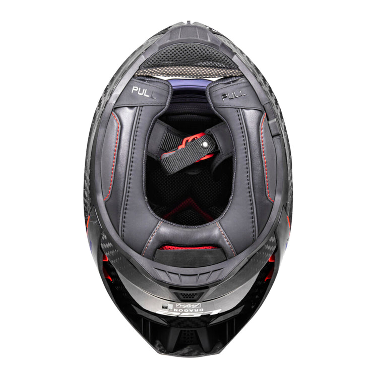 LS2 FF807 Dragon Carbon Helmet - Matte Carbon 06