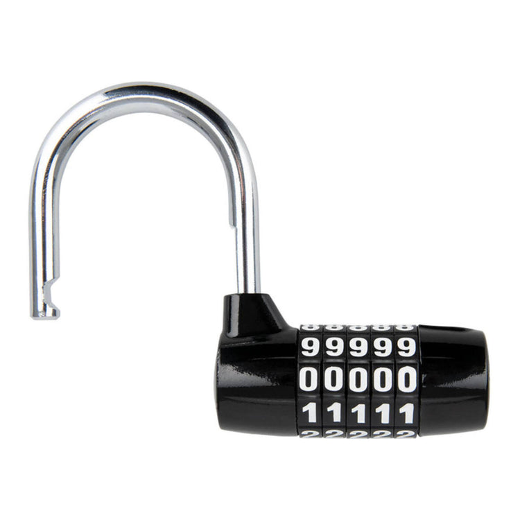 Oxford 5-Digit Combination Padlock - Black