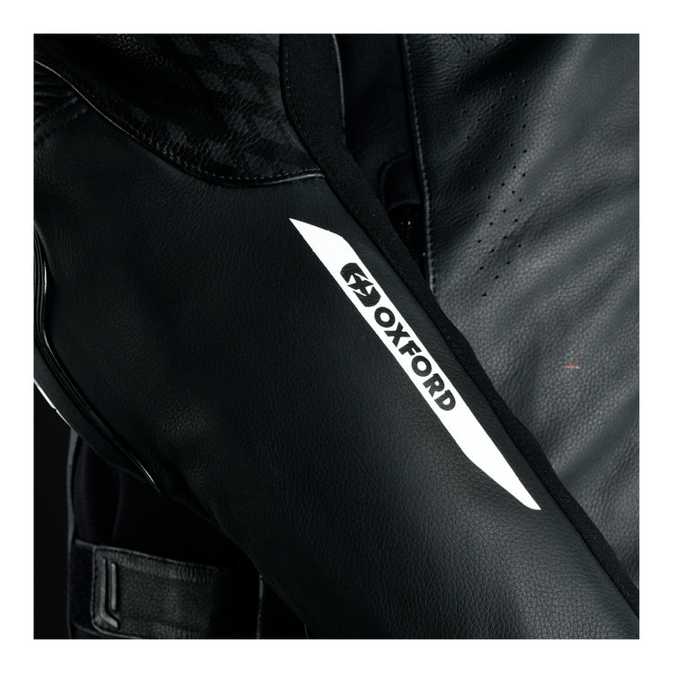 Oxford Nexus 1.0 Leather MS Jacket - Stealth Black