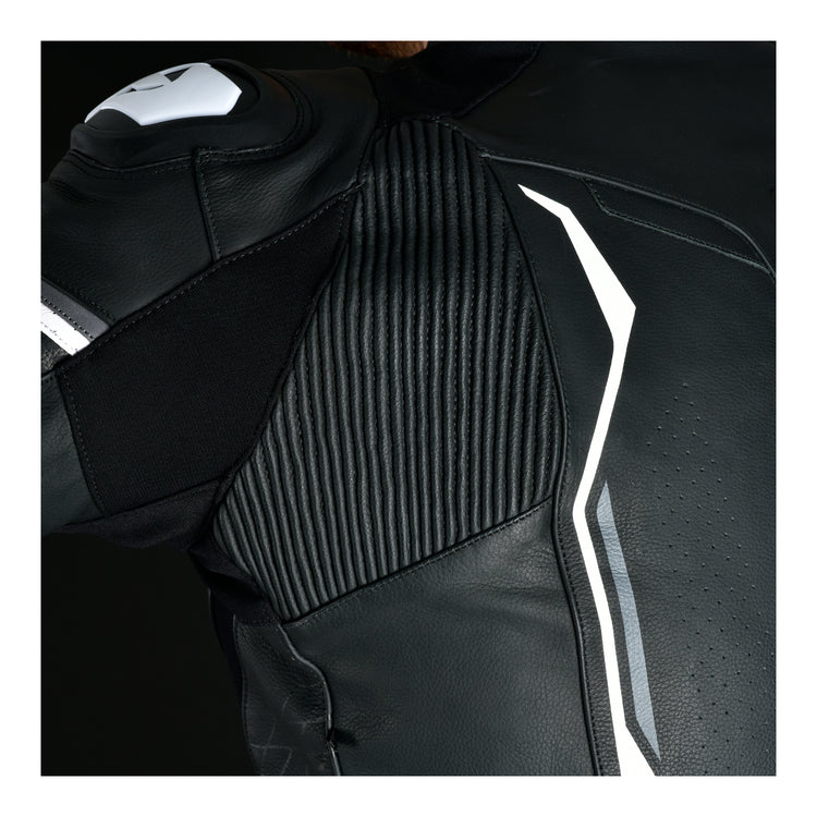 Oxford Nexus 1.0 Leather MS Jacket - Stealth Black