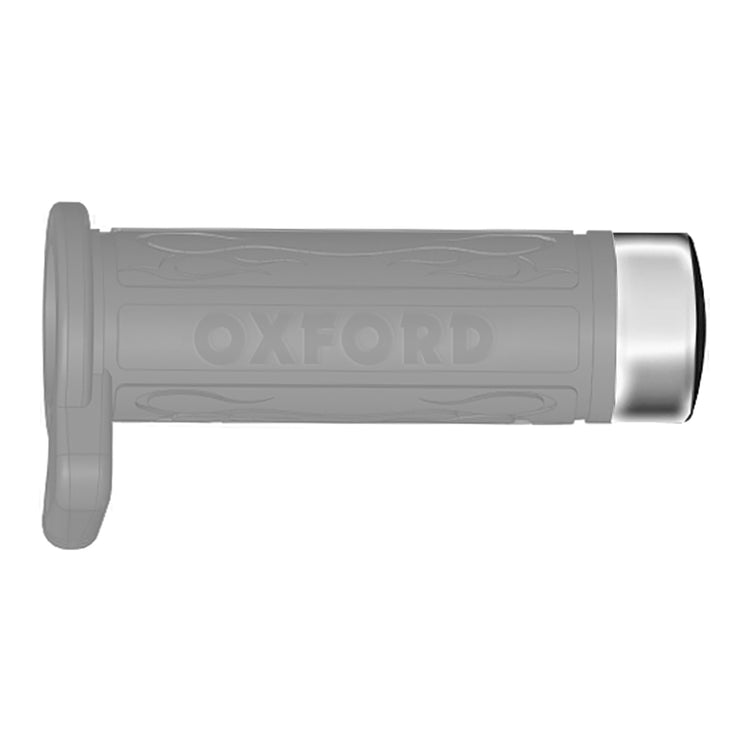 Oxford HotGrips® - Replacement Chrome Cap for 697 Hotgrip (Each)