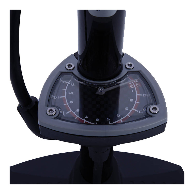 Oxford Airtrack Workshop+ Steel Floor Pump + Guage