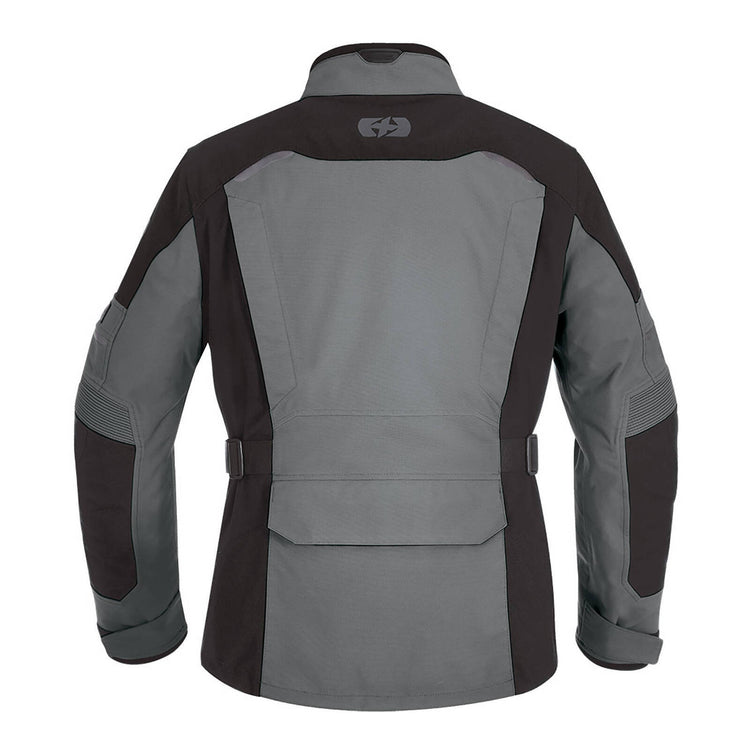 Oxford Mondial Laminate Jacket - Black / Grey