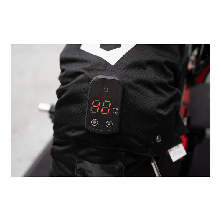 WMP Tyre Warmer C7 Digital 30-90°C 120/200+ Pair - Black
