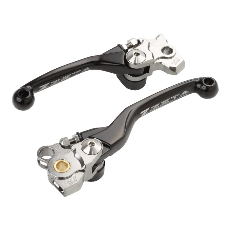 Zeta Pivot Lever Set CP 3-Finger - Honda - Black