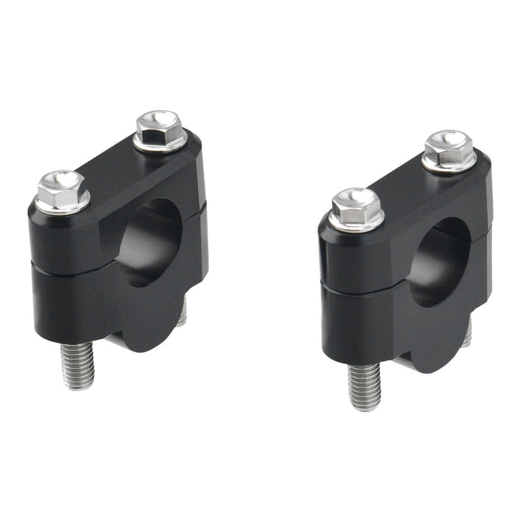 Zeta Handlebar Rise Kit 19mm Height - 22.2mm Bar - Black