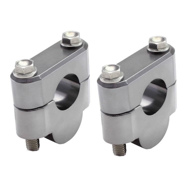 Zeta Handlebar Rise Kit 19mm Height - 22.2mm Bar - Titanium