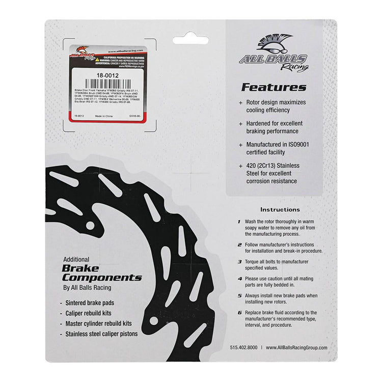 Brake Disc 18-0012