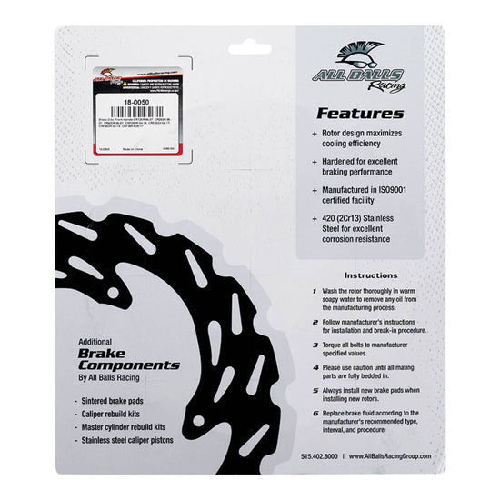 Brake Disc 18-0050