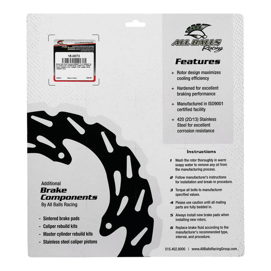 Brake Disc Front – 18-0073