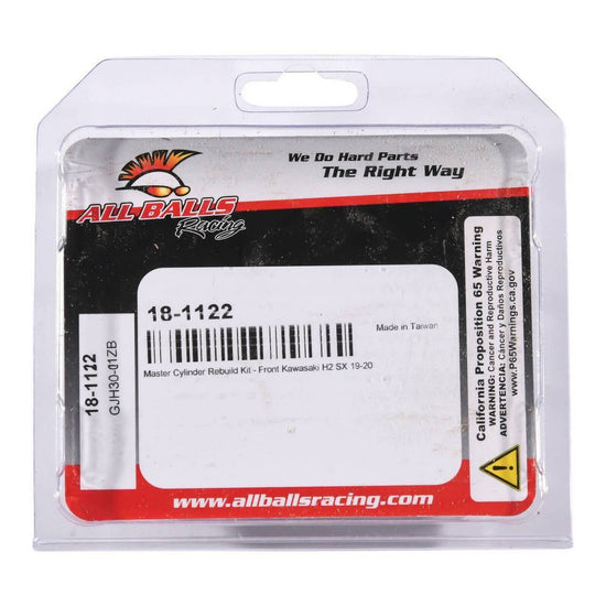 Master Cylinder Rebuild Kit Front 18-1122