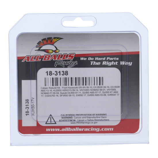 All Balls Racing Calliper Rebuild Kit (18-3138)