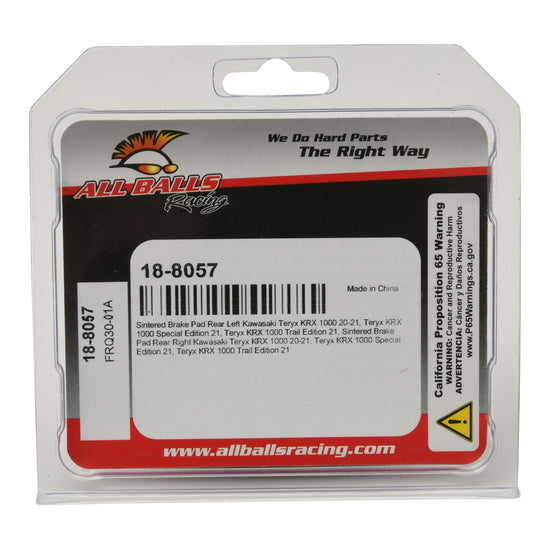All Balls Racing Sintered Brake Pads (18-8057)