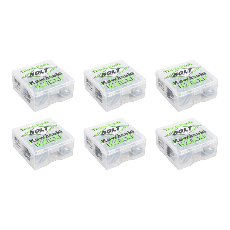 Bolt Track Pack for Kawasaki - 6 Kits Display