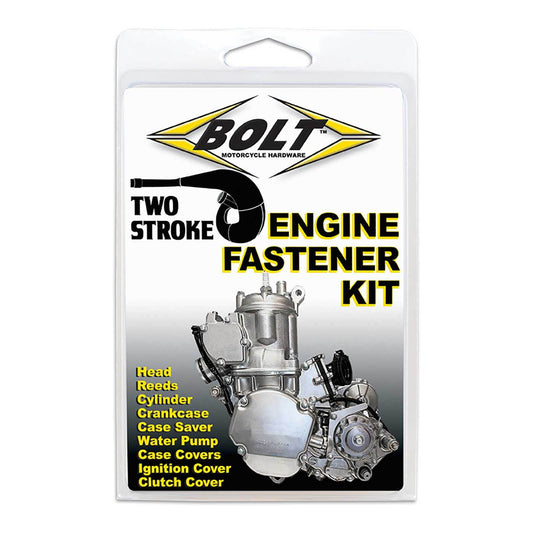 Bolt Engine Fastener Kit Kawasaki KX500 '87-'04