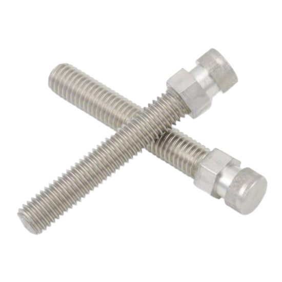 Bolt M10 Chain Adjuster Block (Pair) - Fits KTM Chain Adjuster