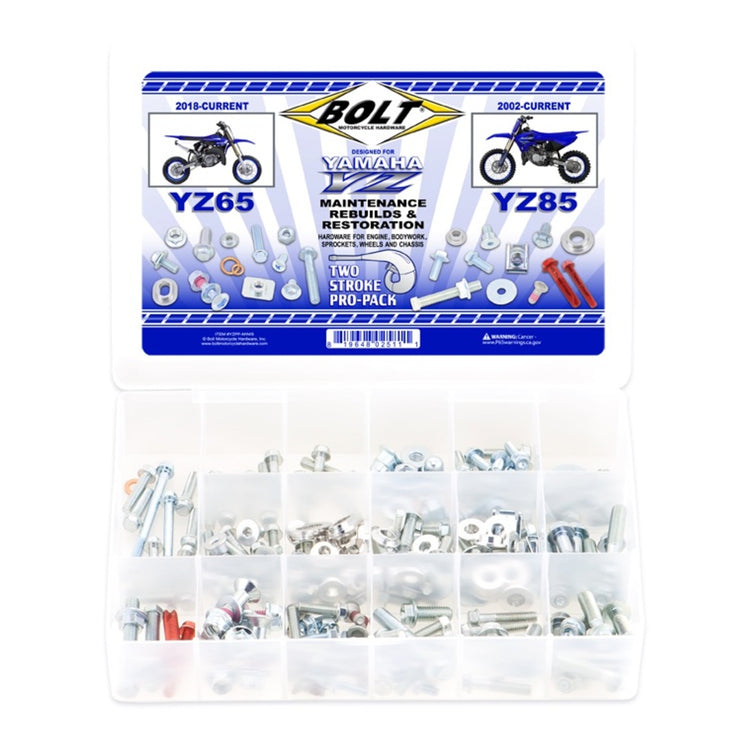 Bolt 2-Stroke Pro Pack for Yamaha Minis '18+ YZ65, '02+ YZ85