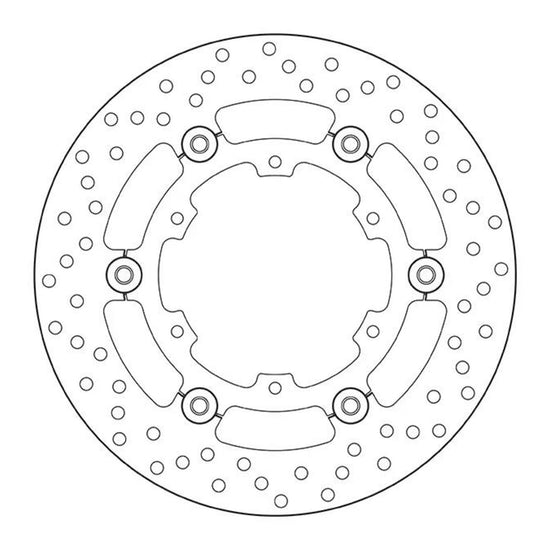 Brembo Prime Brake Disc Serie Oro Rear 78B40833