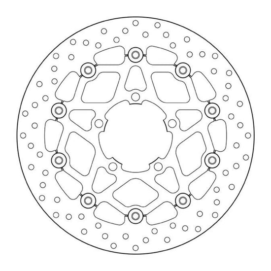 Brembo Prime Brake Disc Serie Oro Front 78B40859