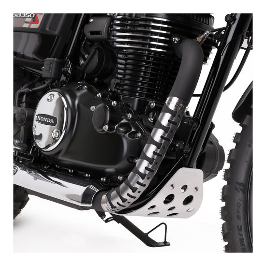 DRC 4-Stroke Universal Exhaust Pipe Guard - Titanium