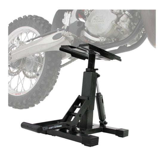 DRC HC2 Twin Arm Lift Stand with Damper - Black / Red