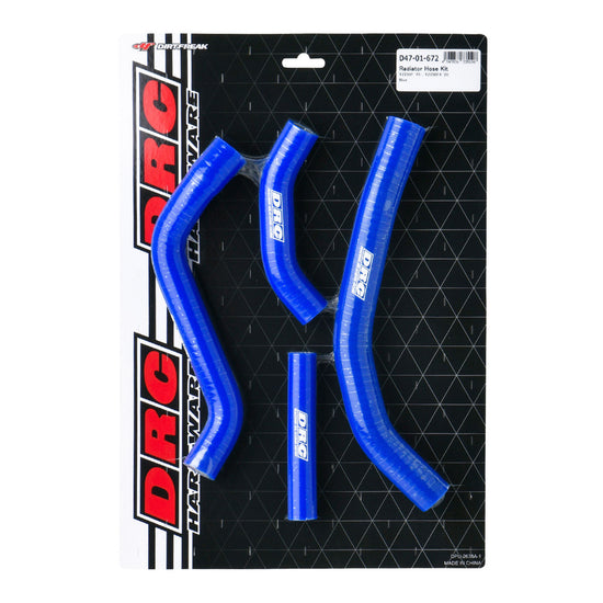 DRC Yamaha YZ250F ‘19-’23 Blue Radiator Hose Kit