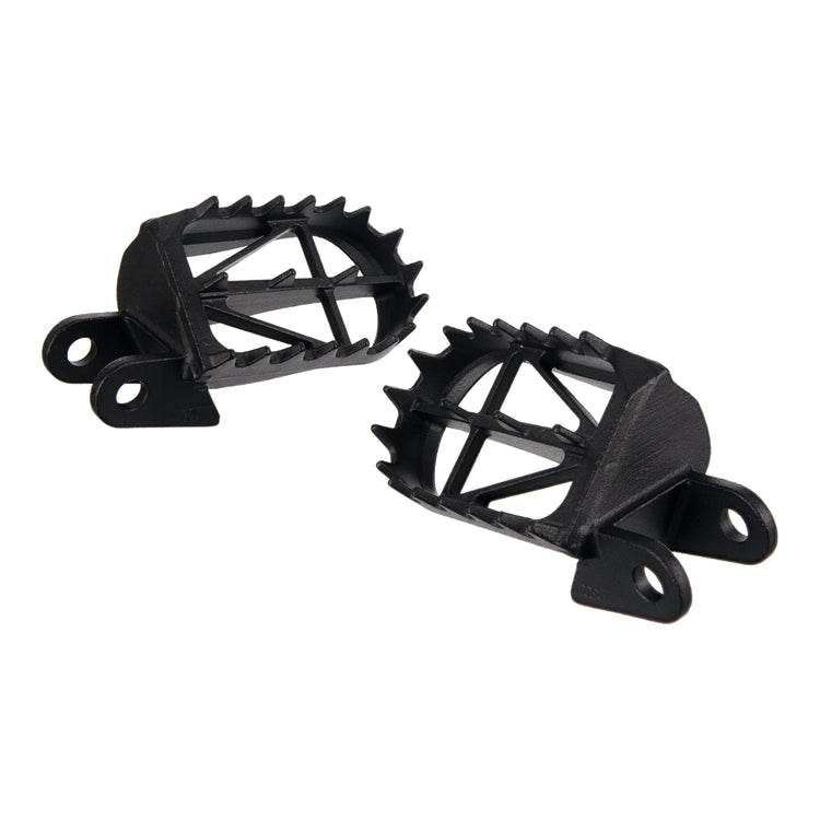 Zeta Wide Chromoly Mid Foot Pegs - Kawasaki KLX250 / KLX300 / D-Tracker