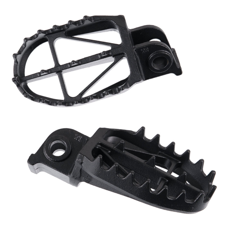 Zeta Wide Chromoly Ultra-Wide Foot Pegs - KTM 125-525 / 950 Adventure / Enduro