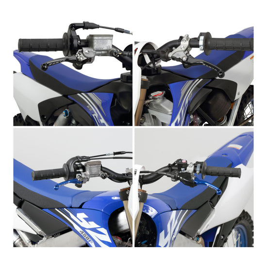 Zeta Pivot Lever Set FP- Kawasaki KX450F '24- - Black