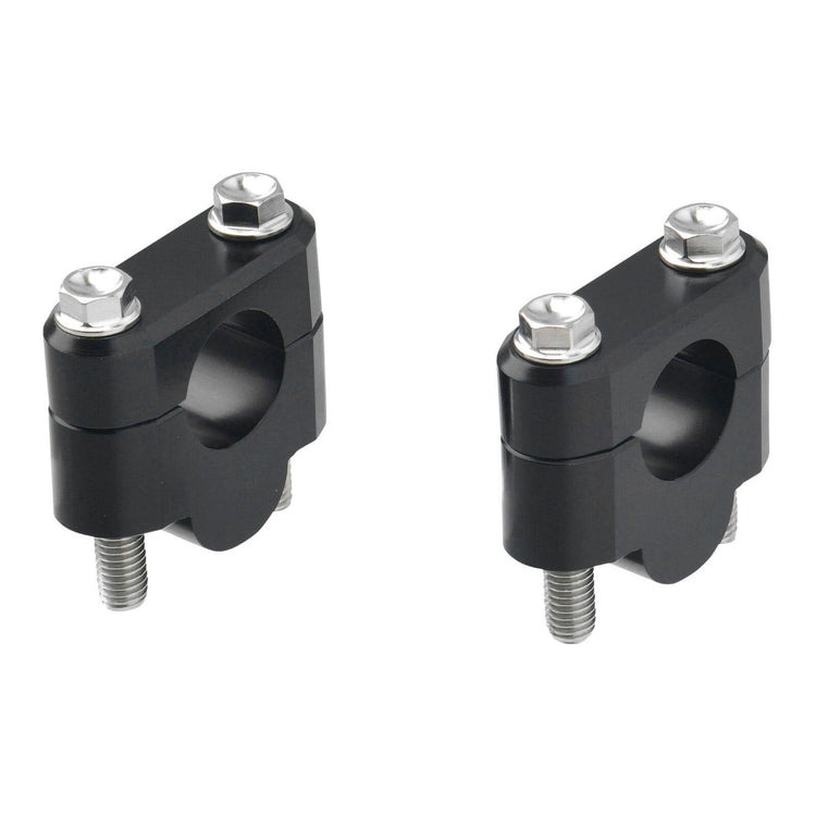 Zeta Handlebar Rise Kit 19mm Height - 22.2mm Bar - Black