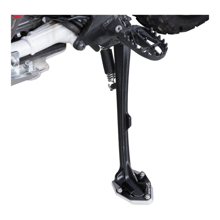 Zeta Side Stand Extender - Black / Silver - Honda CRF1000L Africa Twin / Adventu