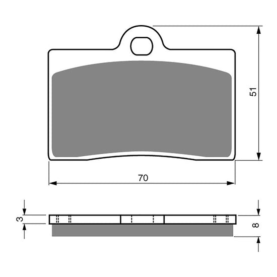 GOLDfren Brake Pads Sintered Sports GF064 - S3 (PH66)