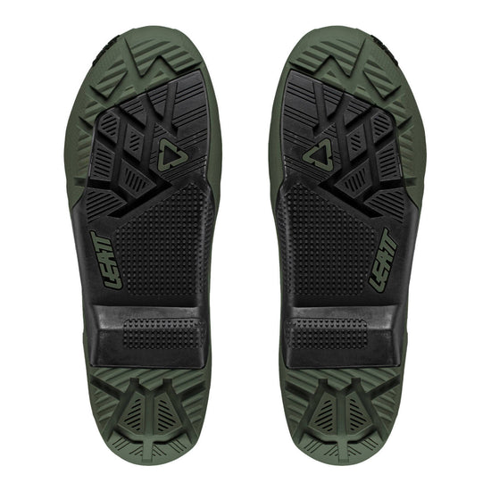 Leatt 4.5/5.5 Enduro Sole [Pair] - Black / Cactus [Pair]
