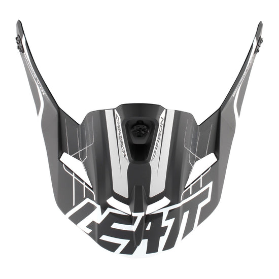 Leatt 6.5 GPX V16 Helmet Peak - Carbon / White (XS/S)