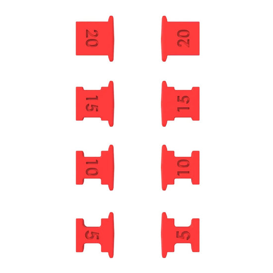 Leatt Extension Stopper Kit Z-Frame Pair 5, 10, 15, 20 Degrees